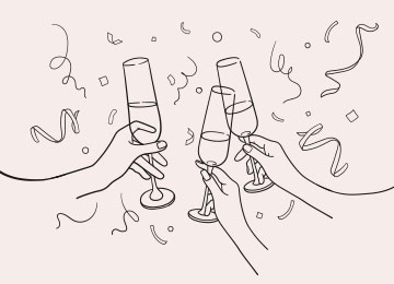 보자기 카드 청첩장 할인